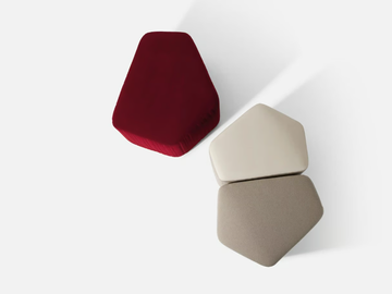 MODO - Pouf with fire retardant padding by La Cividina - view 2